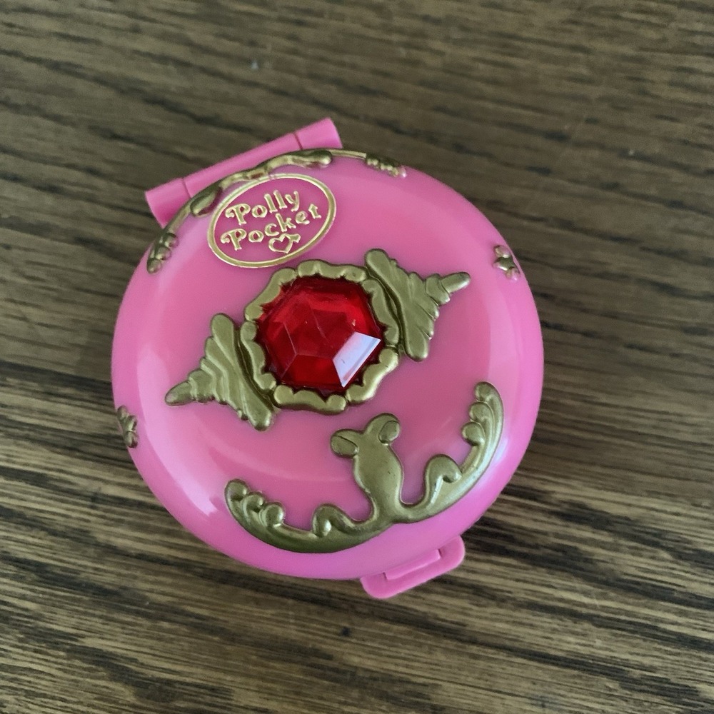 Vintage Polly Pocket Bluebird Jewel Arabian Palace Genie Compact
